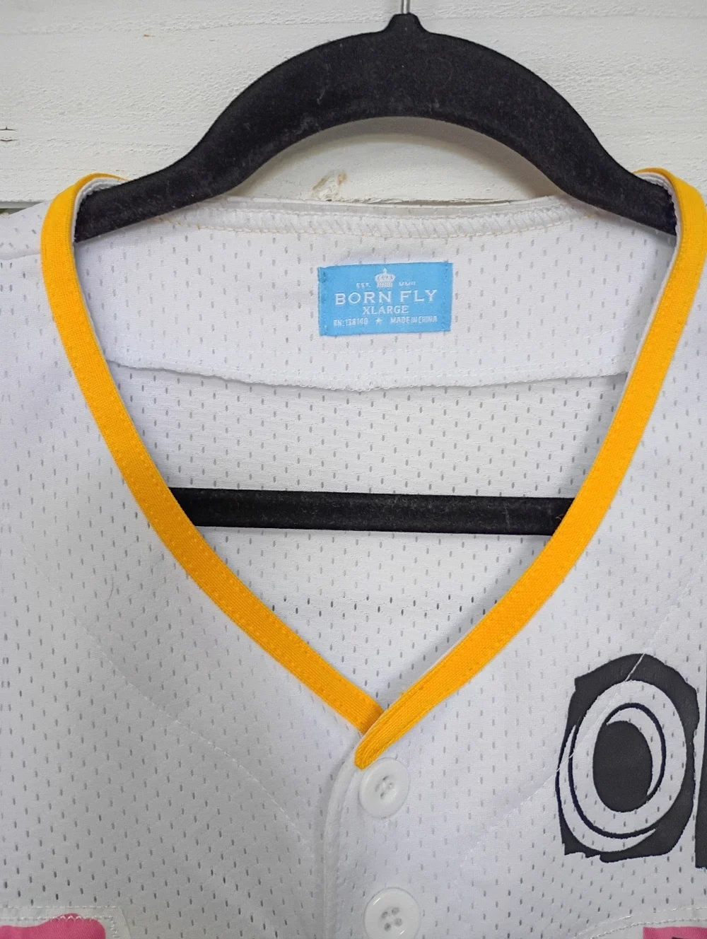 Born Fly Graphic Jersey - White - XL - Picture 4 of 8